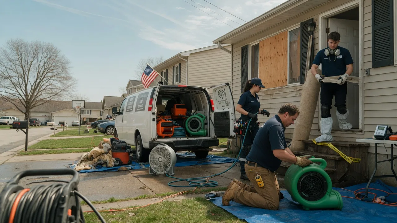 Water Damage Restoration in Francesville, IN near me
